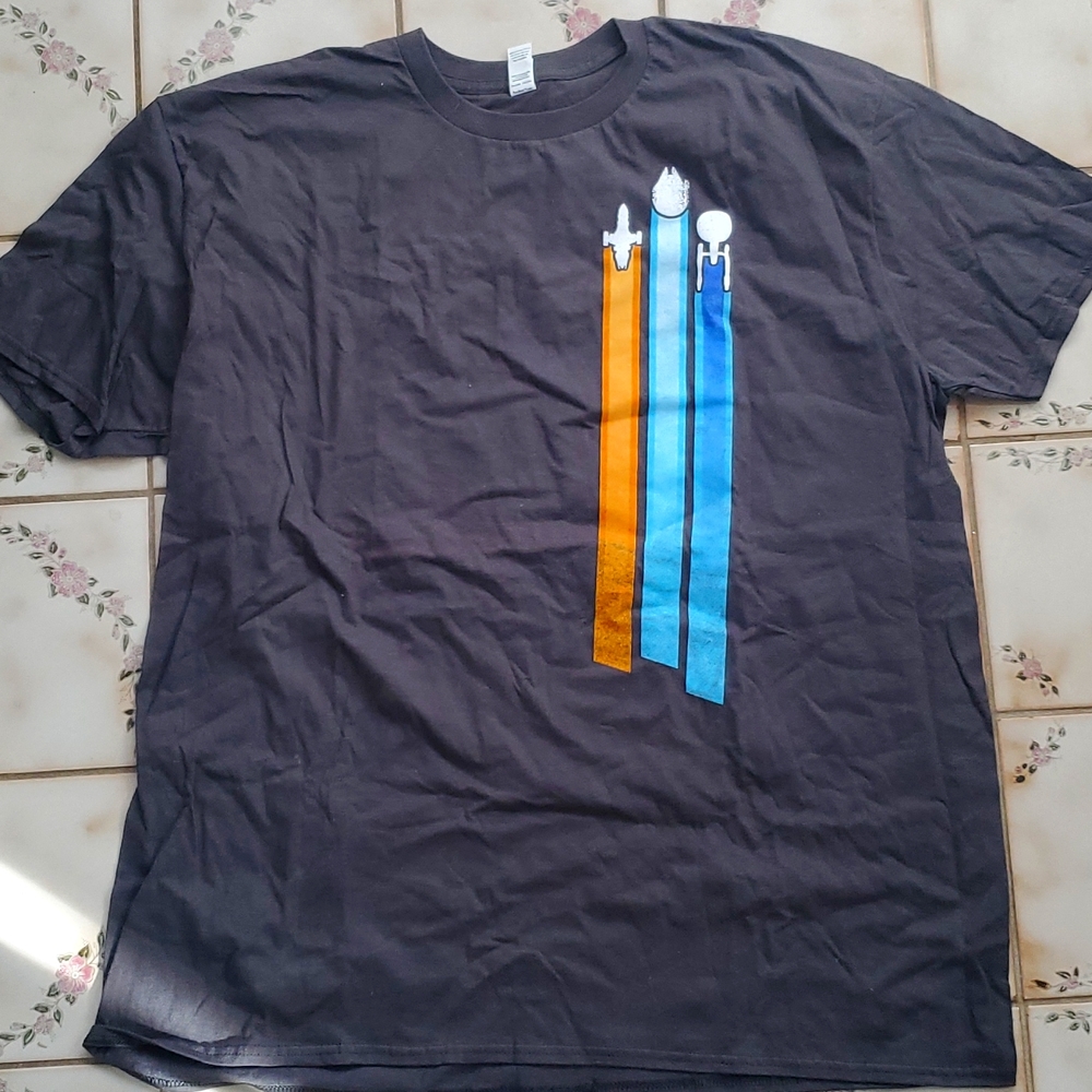 Star Wars Firefly Star Trek mash-up shirt
